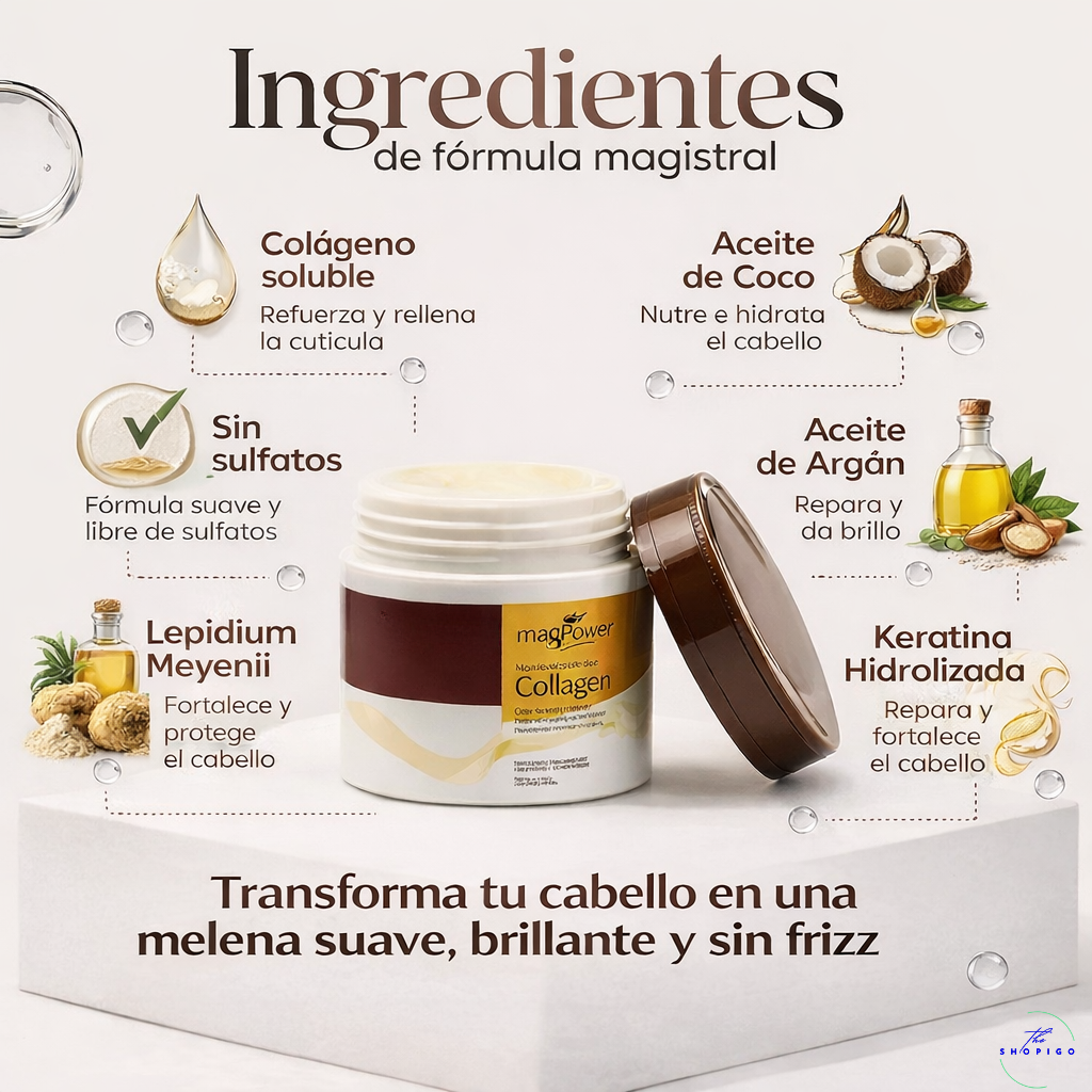 Mascarilla Reparadora Macapower 500ml – Fuerza & Brillo