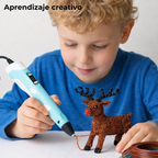 Bolígrafo 3D - Incluye 10 filamentos de regalo