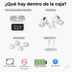 Auriculares inalámbricos PRO con pantalla y cancelación de ruido