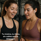 Auriculares inalámbricos PRO con pantalla y cancelación de ruido