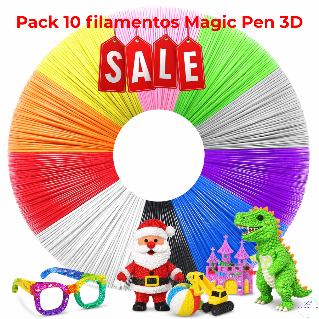 Pack de 10 filamentos