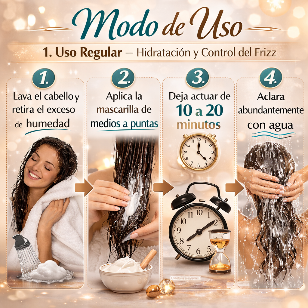 Mascarilla Reparadora Macapower 500ml – Fuerza & Brillo