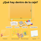 Pizarra led - Incluye 7 rotuladores + 12 plantillas de regalo